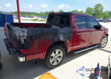 2018 Ford F150 Lariat из США, поврежденный, VIN 1FTEW1CG3JFC60863